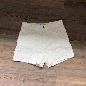 Women's White Shorts